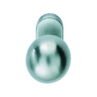 FSB Bouton de porte PT, 07 0802, rosace ovale, alu F1