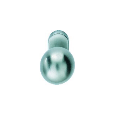 FSB Bouton de porte PT, 07 0802, rosace ovale, alu F1