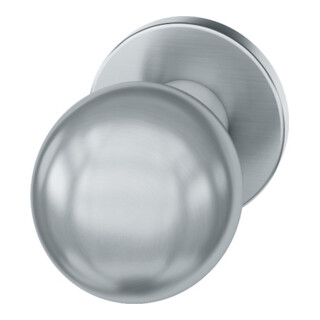FSB Bouton de porte ZT, 0 23 0802, unilatéral, rosace ronde, F69 ma