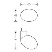 FSB Bouton de porte ZT, 0 23 0804, unilatéral, a.Ros.rd, F69 ma-3