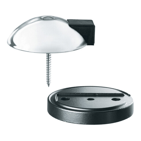 FSB Butoir de porte de sol 38 3884 D.70mm H.20mm VA ma Montage sur cheville