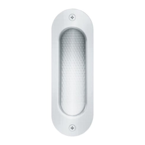 FSB Coque de porte coulissante 4212 Longueur aveugle 120mm Largeur 40mm Acier inoxydable ovale mat fin ovale mat