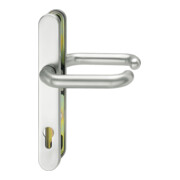 FSB Garniture de poignée PT, VK8, 067816, avec plaque longue, aluminium F1
