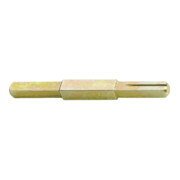 FSB Goupille pleine rainurée 8/10/8x140mm acier zingué