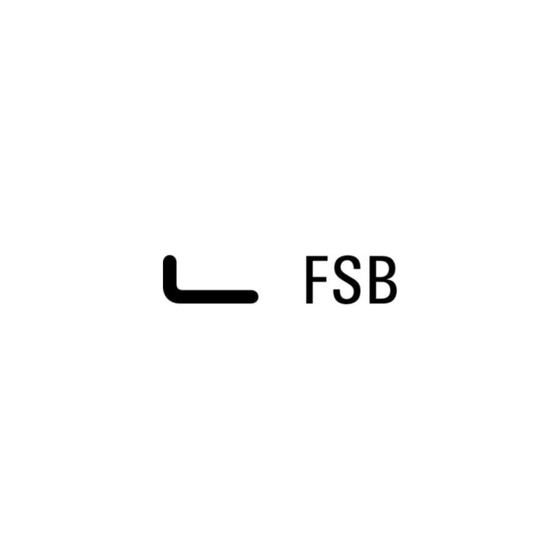 FSB Poignée de fenêtre 34 1076 VA 6204 24-38mm avec cran d'arrêt