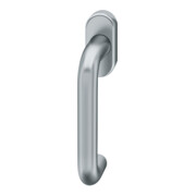 FSB Poignée de fenêtre, ovale, acier inoxydable 34 1070, tige 24-38 mm