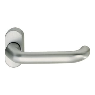 FSB Profiltür-Drückerlochteil 06 1146 Alu.0105 ov.8mm gekr.FSB