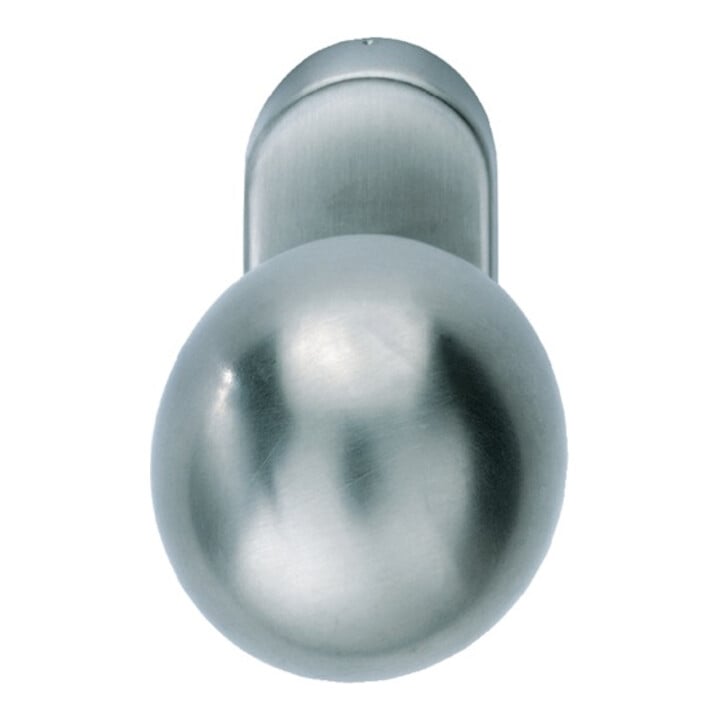 FSB Rahmentür-Knopf 07 0802 Material VA 6204 4-KT. 9mm fest/drehb.