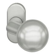 FSB Rahmentür-Knopf 07 0846 Material Alu. 0105 4-KT. 8mm fest/drehb.