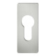 FSB Rosace clé PT, PZ, 0 171768, alu carré + blanc 9016-1