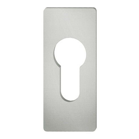 FSB Rosace clé PT, PZ, 0 171768, alu carré + blanc 9016