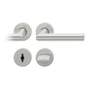 FSB Rosette gr.12 1076 Alu.0105 rd.WC-R8 DIN G/D D/D L/R