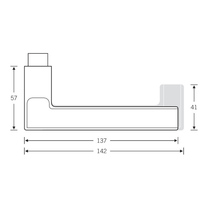 FSB Rosette grt.12 1035 VA F69 rd.PZ DIN G/D D/D