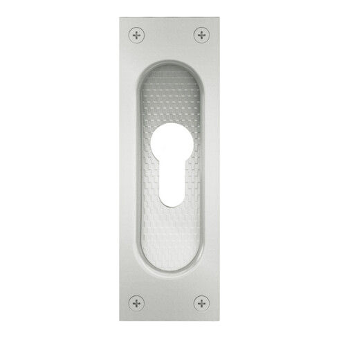 FSB Schiebetürmuschel 42 4211 PZ L.120mm B.40mm Alu. 0105 ktg. EL.-T. 11,5mm