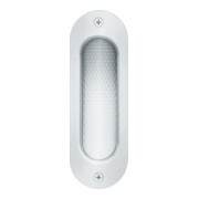 FSB Schiebetürmuschel 4212 Blind Länge 120mm Breite 40mm Edelstahl feinmatt oval