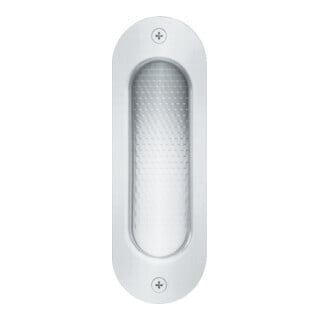 FSB Schiebetürmuschel 4212 Blind Länge 120mm Breite 40mm Edelstahl feinmatt oval