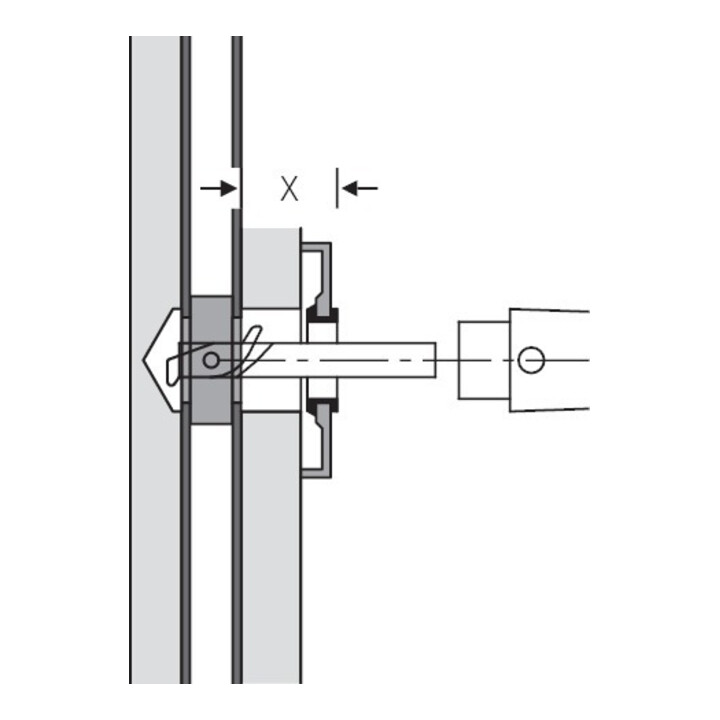 FSB Stabil-Wechselstift 8x60mm