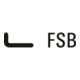 FSB trou de béquille partie 10 1023 Alu.0105 8mm DIN L/R-3
