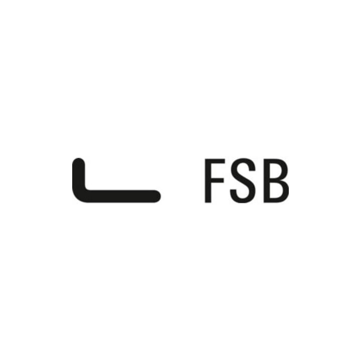 FSB trou de béquille partie 10 1023 Alu.0105 8mm DIN L/R