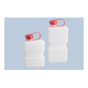 FuelFriend PLUS 1,5 L, PE-HD naturel avec raccord fileté rouge-2