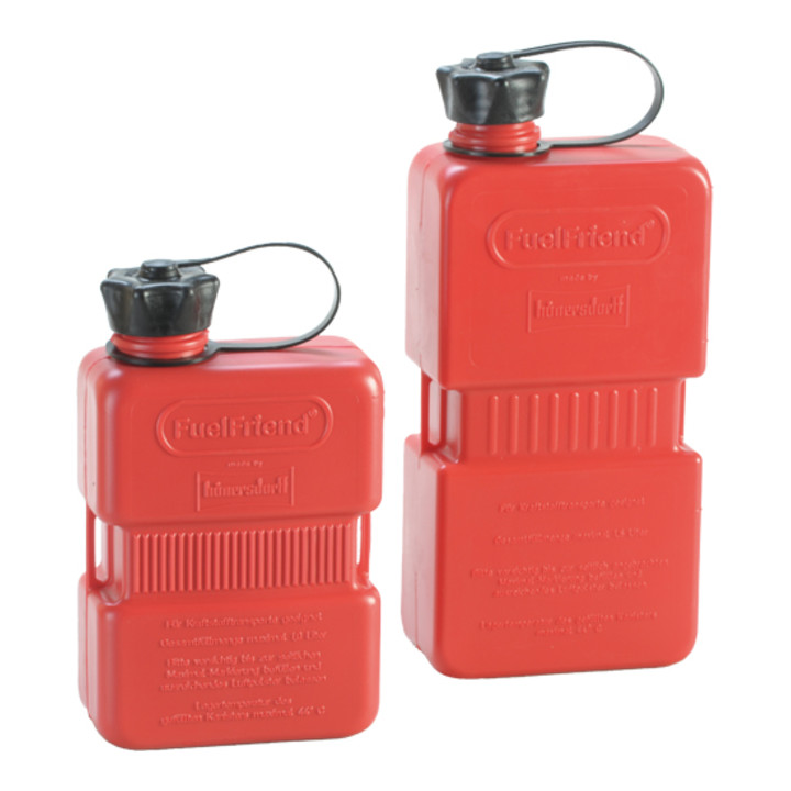 FuelFriend PLUS 1,5 L, PE-HD naturel avec raccord fileté rouge