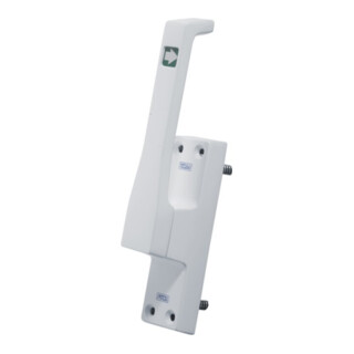 Fuhr Poignée de porte 970 DIN gauche argent anodisé LM 23 mm tige ronde 10 mm