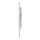 Fuhr Verrou de porte Basküle 45 mm, largeur de la têtière 24 mm, longueur de la têtière 285 mm, inox, F-pièces, à chant-1