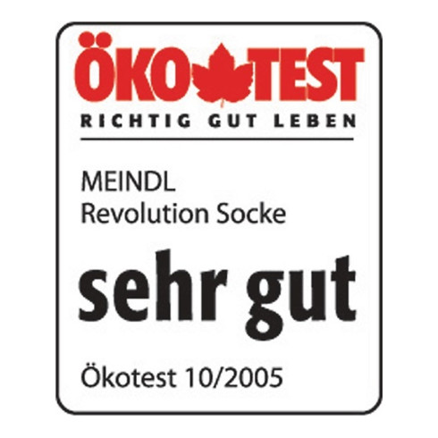Meindl Funktionssocken Revolution lang schwarz