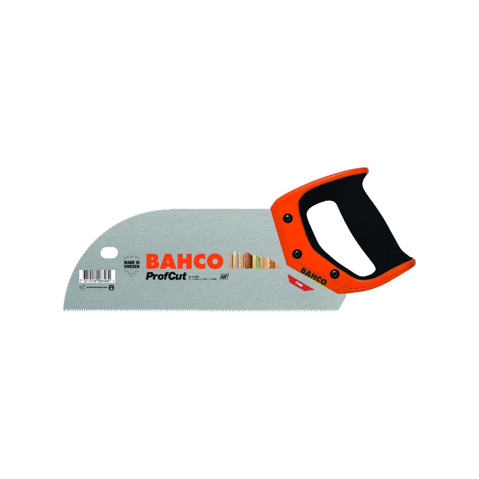 Furniersäge PC-12-VEN Blatt-L.300mm 11Z./Zoll m.Ergo-Ku.-Griff Bahco ; SNA