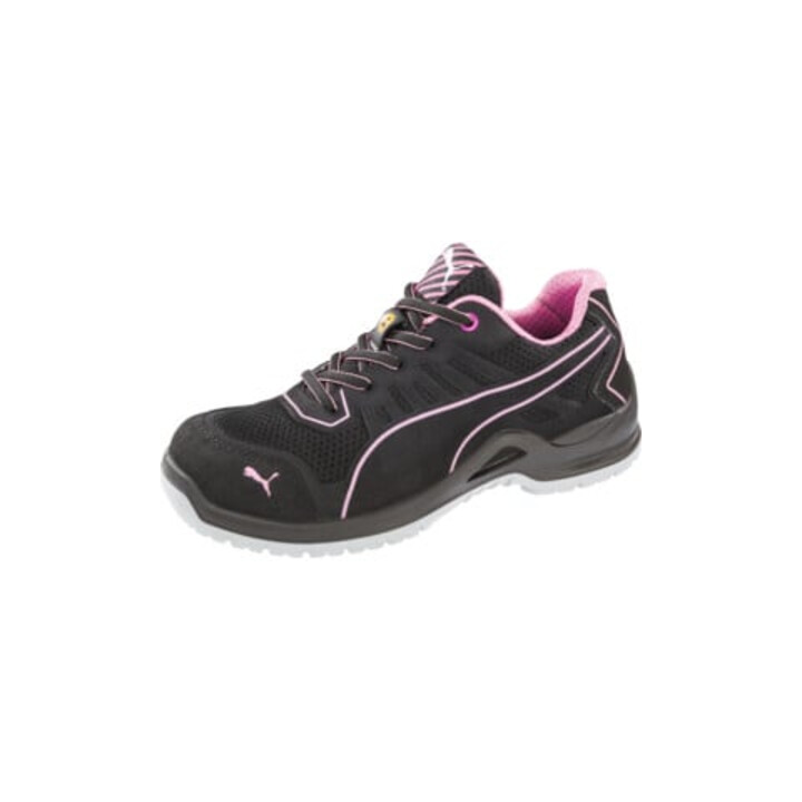 Fuse TC Chaussure de sécurité femme Pink Wns Low Taille 39 noir/rose microfibre/mesh