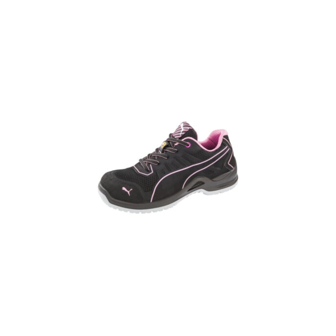 Fuse TC Chaussure de sécurité femme Pink Wns Low Taille 39 noir/rose microfibre/mesh