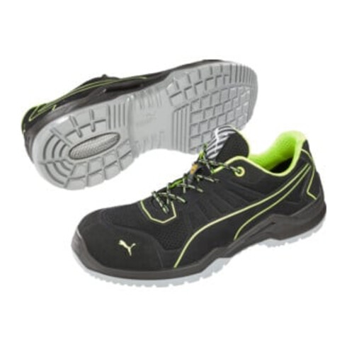 Fuse TC Green Low Chaussure de sécurité Taille 41 noir/vert microfibre/mesh