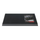 Fußmatte Alu-Anlaufkante schwarz/schwarz PP/Alu L500xB800xS22mm-1