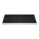Fußmatte Alu-Anlaufkante schwarz/silber PP/Alu L500xB800xS22mm-3