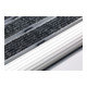 Fußmatte Bürsten Alu anthrazit Nadelfilz L600xB400xS15mm-3