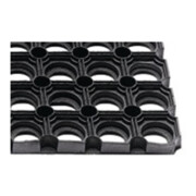 Fußmatte offene Ringe schwarz Gum.L1000xB1500xS22mm-3