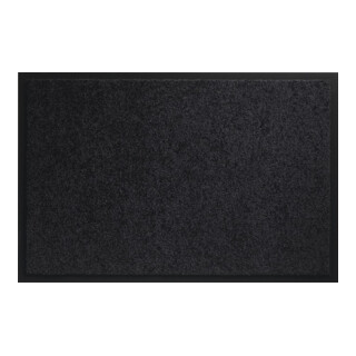 Fußmatte waschbar grau PA L900xB2500xS7mm