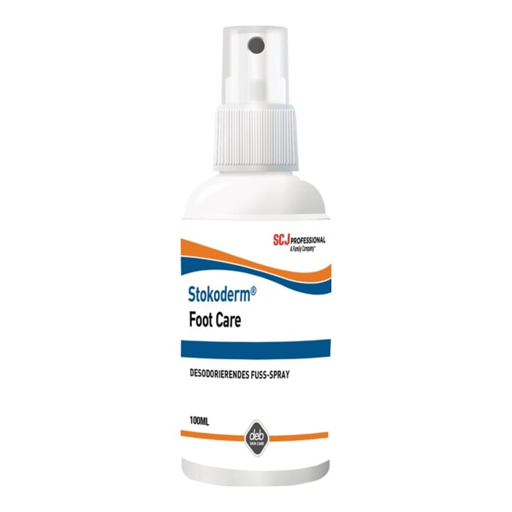 Fußspray Stokoderm Foot Care 100 ml silikon-/parfümfrei Stoko
