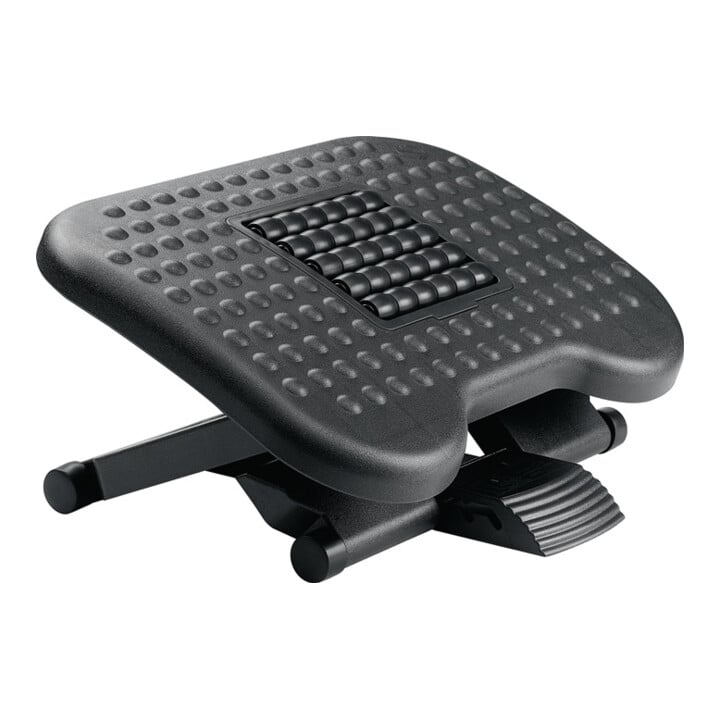 Fußstütze schwarz B440xT340xH100mm Höhenverstellung 3-fach,110/140/170mm