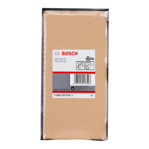 Gabarit de perçage 93 x 230 mm ; 8 trous