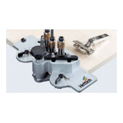 Gabarit de perçage Hettich DrillJig charnière, mèche ø 35 mm / 2 x ø 10 mm-1