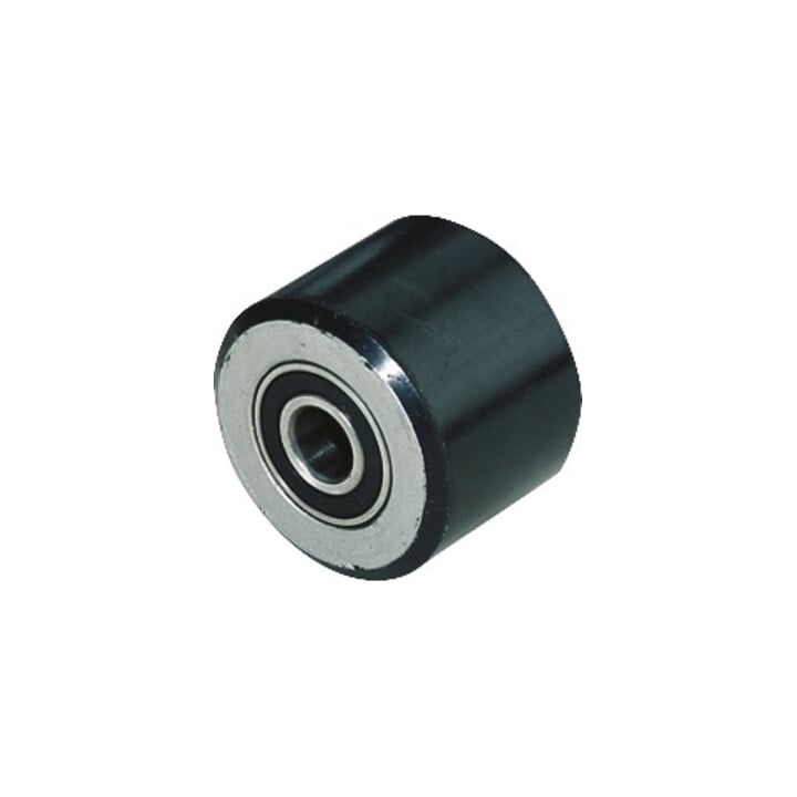 Gabelrolle Polyurethan Rad-D.80mm Naben-L.70mm