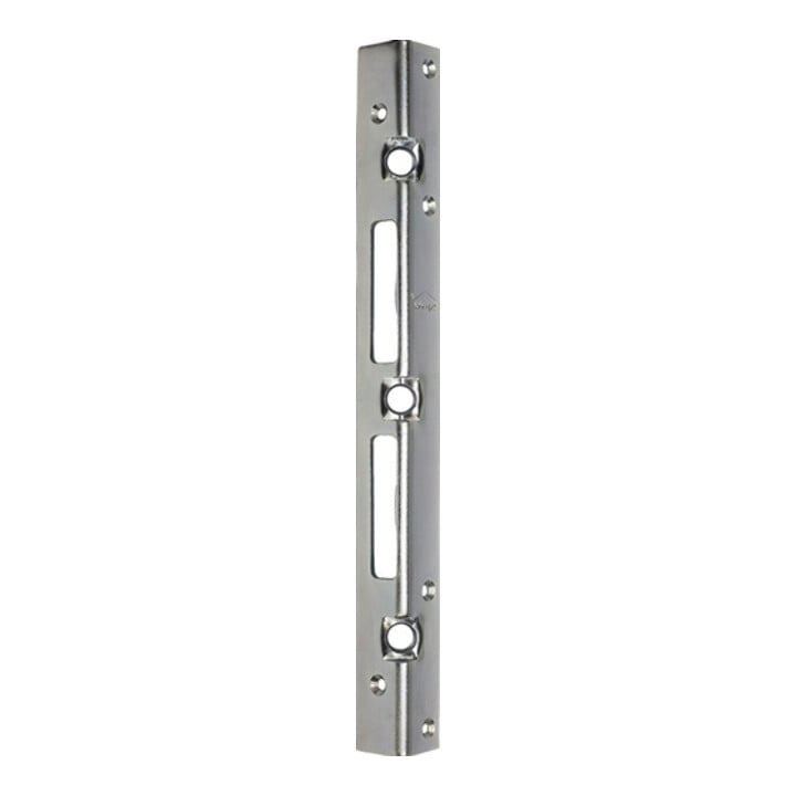 Gâche d'angle de sécurité 300x25x3mm d'épaisseur en acier galvanisé léger