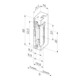 Gâche de serrure électrique Assa Abloy 118, tension de 10-24 V CA/CC, pas de déverrouillage mécanique