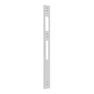 Gâche pour serrure de cadre tubulaire écart. 72 mm L 243 mm acier NiSi
