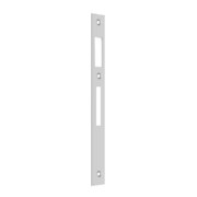 Gâche pour serrure de cadre tubulaire écart. 72 mm L 243 mm acier NiSi