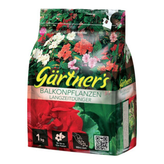Gärtner`s Balkonpflanzen GÄR 1 Kg Gärtners Langzeitdünger