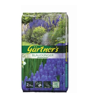 Gärtner`s Blaudünger 2,5 kg 12+12+17+2 Beutel phospatreduziert Gärtners