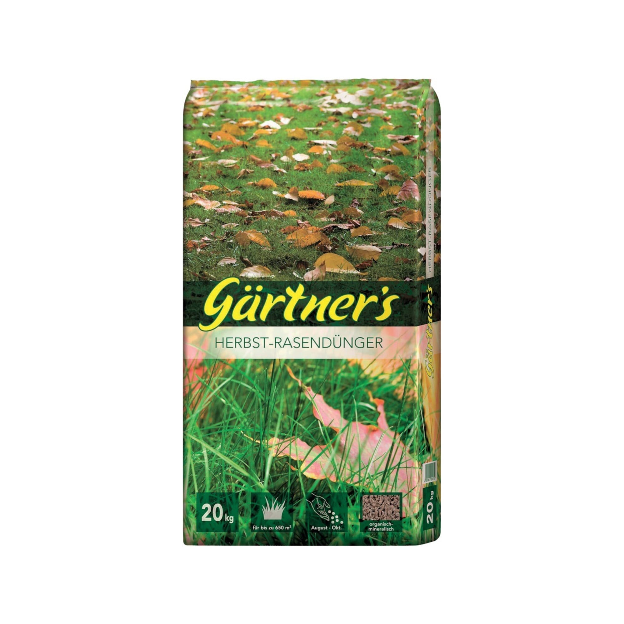 Gärtner`s Herbst-Rasendünger 20kg Gärtners ; GPI