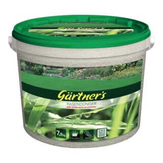 Gärtner`s Rasendünger +Unkrautvern. 7,5 kg Gärtners